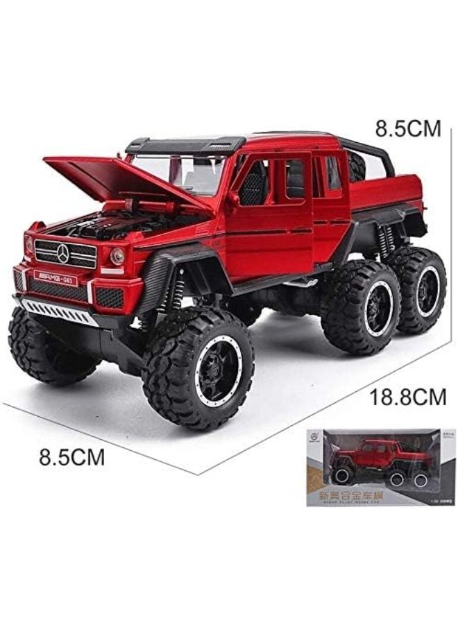 TOY GARDEN 1:22 Off-Road Pickup Model Car – Zinc Alloy Pull-Back Toy with Sound & Light | Gift for Kids & Adult Collectors  - Image 5