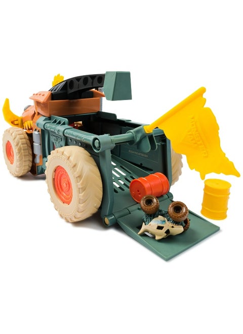Monster Jam Mini Jam Megalodon Mad Hog Chomper and Monster Truck Set (1:87)