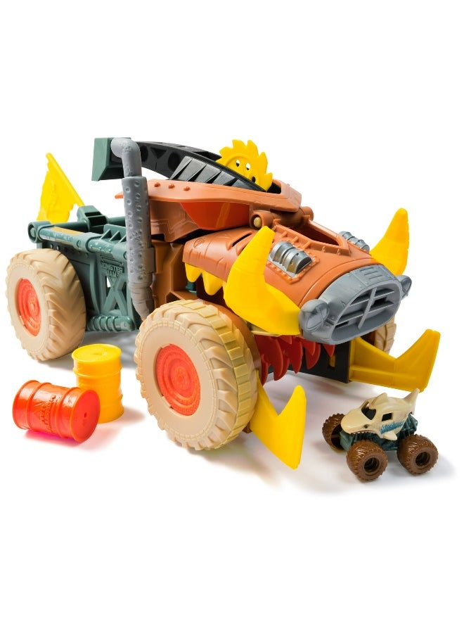 Monster Jam - Monster Jam Mini Jam Megalodon Mad Hog Chomper and Monster Truck Set (1:87) - Image 1