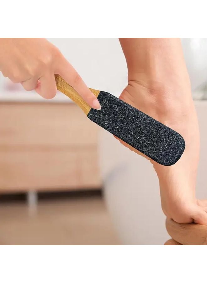 2 Pieces Heavy Duty Foot File Pedicure Set Extra Coarse and Fine Salon Grade Home Travel Portable Foot Care - Image 4