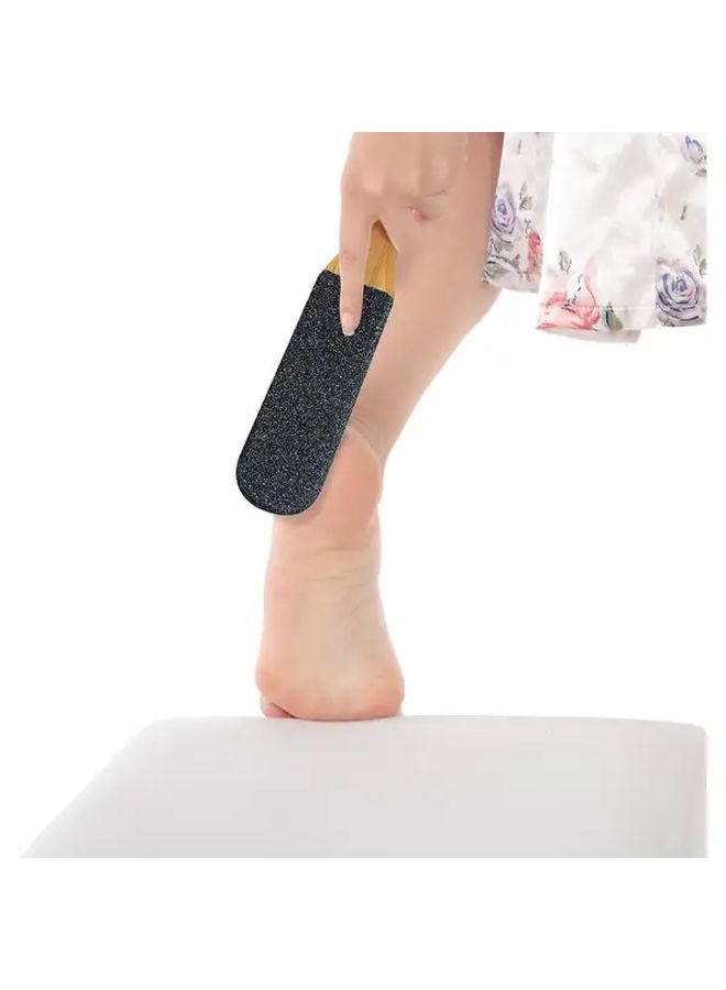 2 Pieces Heavy Duty Foot File Pedicure Set Extra Coarse and Fine Salon Grade Home Travel Portable Foot Care - Image 5