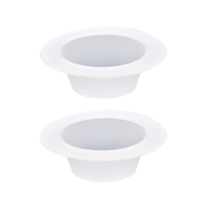ASAWASA ASAWASA 2 Pcs Wax Warmer Silicone Liner No Mess No Scrape Way to Remove Scented Long Lasting Reusable197 inch in bottom diameter Plug in Wax Warmer Small and mediumsize 2pcs 