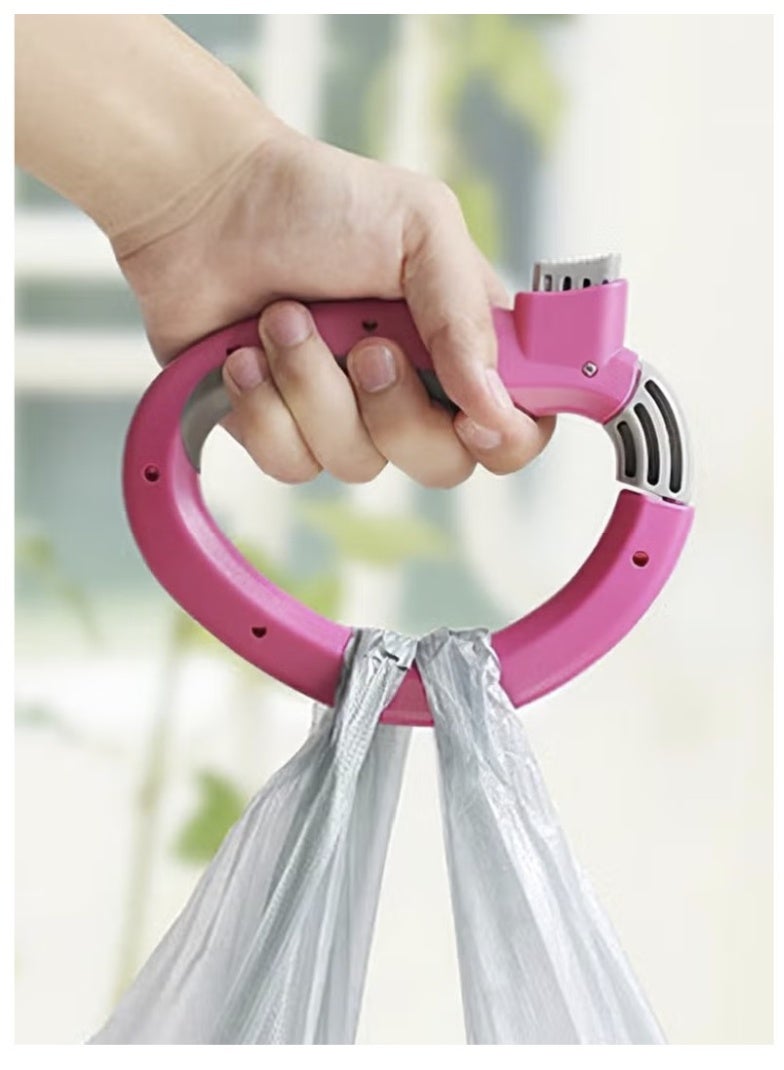 Grocery Bag Holder Hook For Easy Lifting  (4 PCs) Multicolor - Image 3