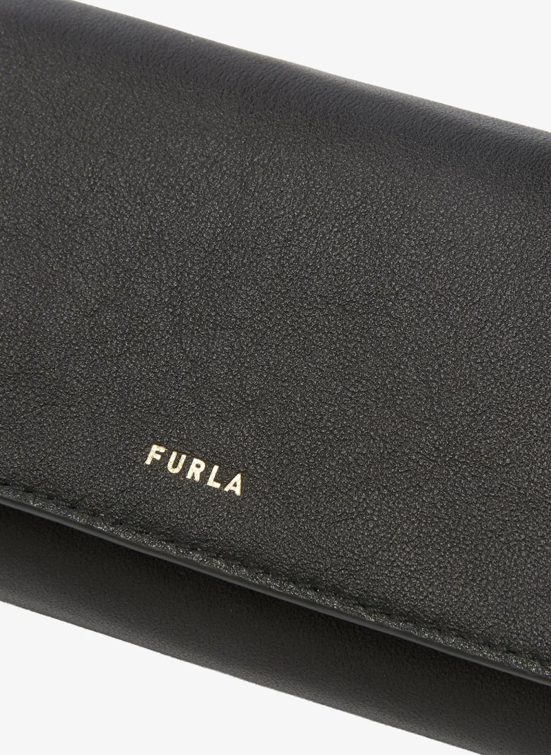 Furla  Nuvola Wallet Nero Medium for Women | Best Price UAE