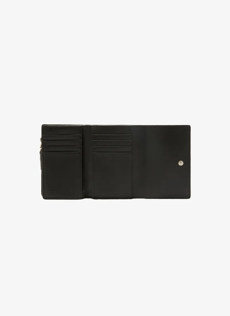 Furla  Nuvola Wallet Nero Medium for Women | Best Price UAE