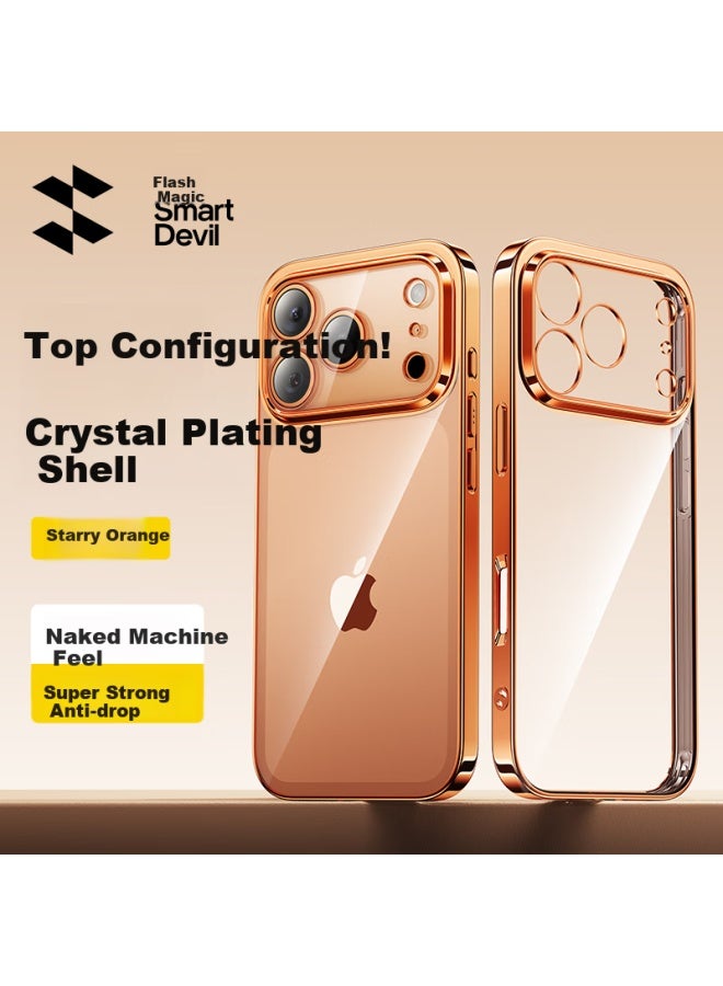 Smartdevil Iphone 17 Pro Case, Full Lens Protection, Transparent Silicone Ultra-thin Shockproof Soft Shell For Men And Wome - Image 1