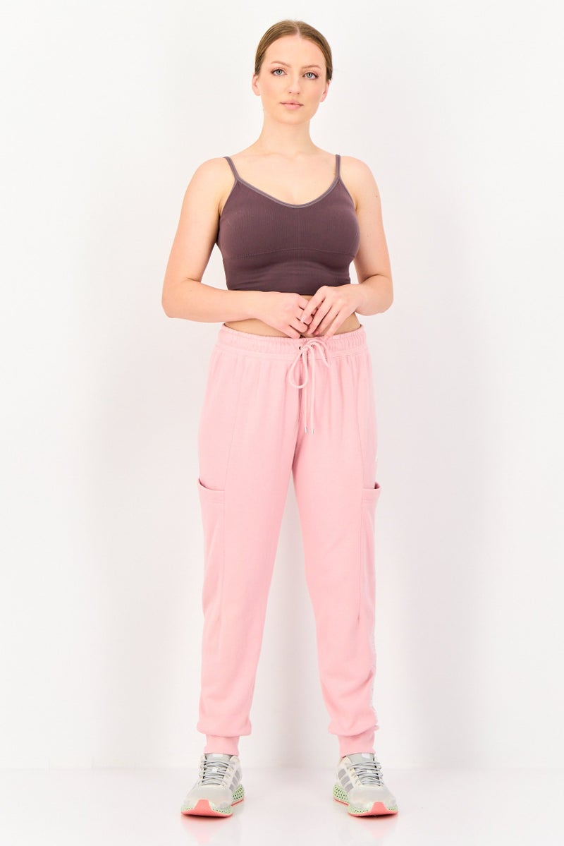 Nike Women Standard Fit Training Sweatpants, Pink - Image 4