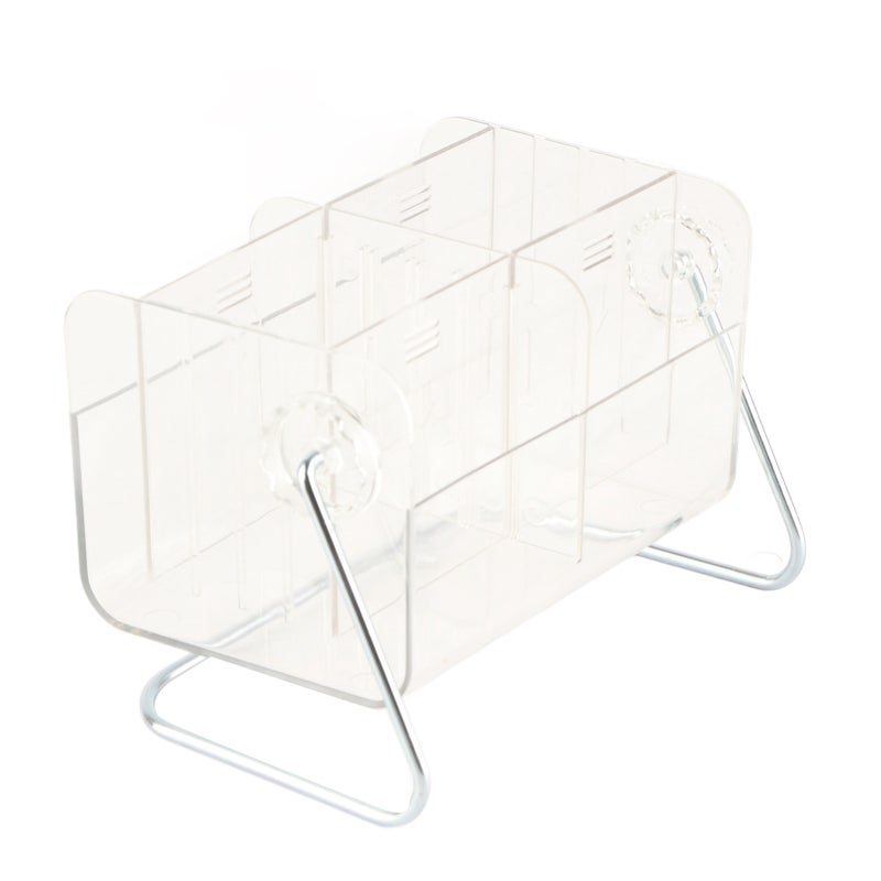 Clear Plastic Remote Control Holder Desk Organizer Transparent Mobile Phone Case Glasses Sundries Storage Box - Image 3