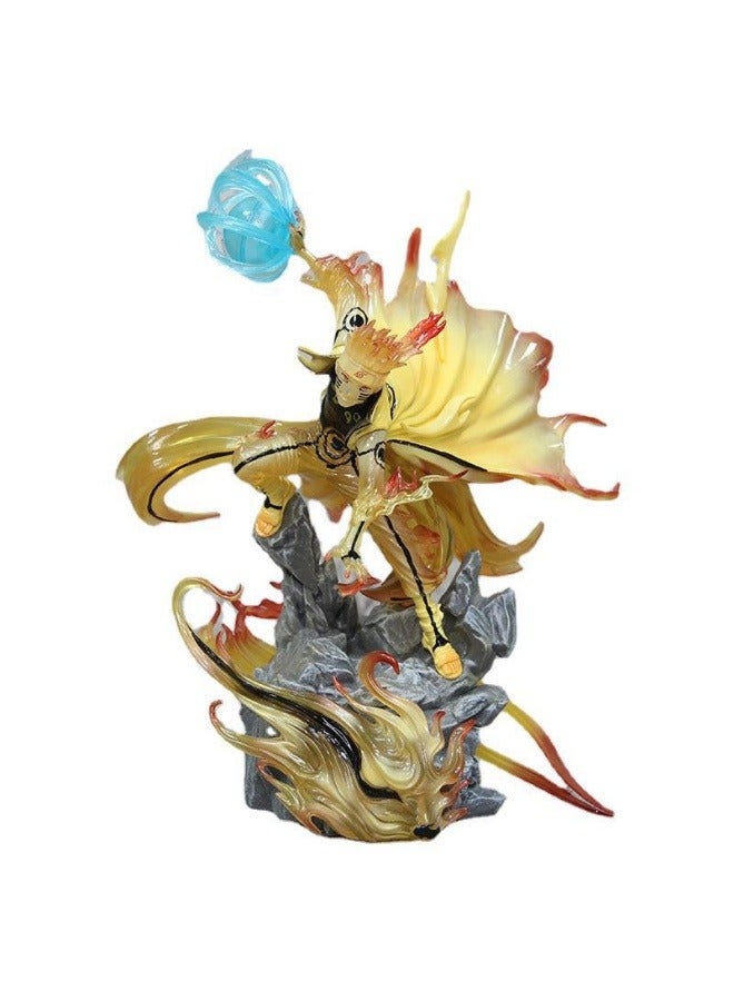 عام ناروتو ستة الخالدون ناروتو ديكور سطح المكتب شخصية نموذج مجموعة ألعاب الديكور هدايا للعائلة والأصدقاء - Image 1