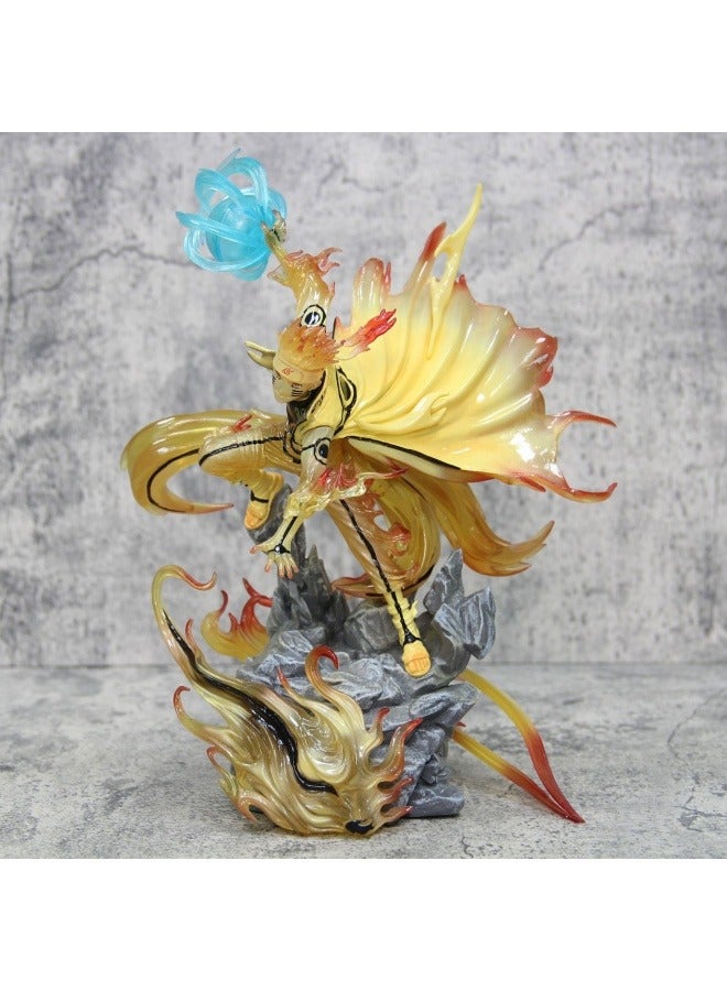 عام ناروتو ستة الخالدون ناروتو ديكور سطح المكتب شخصية نموذج مجموعة ألعاب الديكور هدايا للعائلة والأصدقاء - Image 2