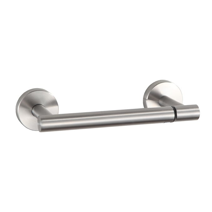 TOILET PAPER HOLDER BRUSHED NICKEL WALL MOUNT STAINLESS STEEL 304 LARGE MEGA ROLL
