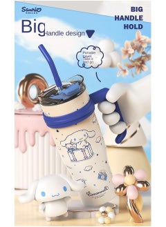 Cinnamoroll Reusable Vacuum quenching Cup, 40oz Cup Large Capacity Vacuum Cup with Straw car Heat Preservation Cold Preservation Large ice Cup , Iced Tea or Coffee, Smoothie More, Cream, 40 oz - pzsku/Z6F008840EEA4CAA59B45Z/45/_/1726821673/cf87a2f7-7c6a-4170-a49c-742c5fe8e7f5