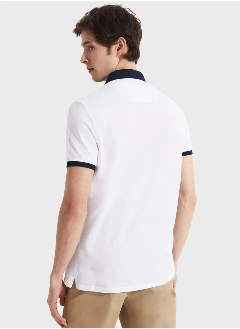 JUNE Essential Slim Fit Polo