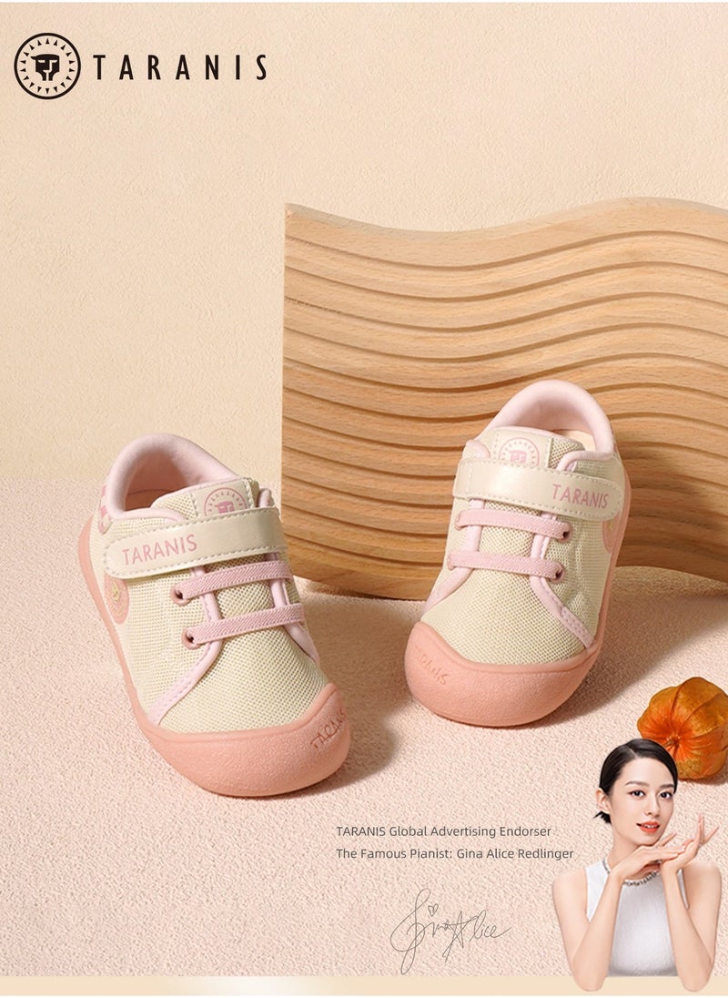 Taranis - Toddler Girl Shoes Kids Mesh Sneakers Flexible Outdoor Walking Shoes Breathable - Image 1