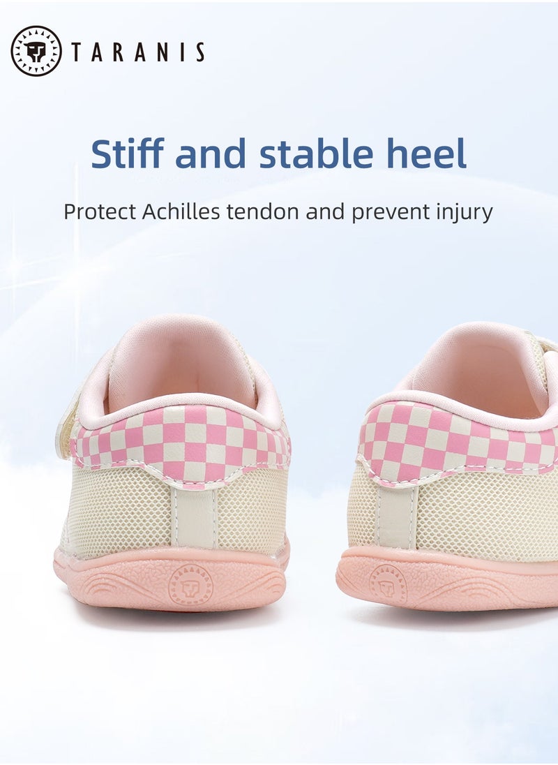 Taranis - Toddler Girl Shoes Kids Mesh Sneakers Flexible Outdoor Walking Shoes Breathable - Image 1