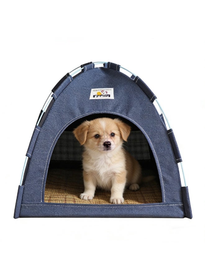 Dog/Cat Tent Bed, Four Seasons Universal Breathable, Washable Dog House for Indoor and Outdoor Use,Removable, Foldable, Portable - Image 5