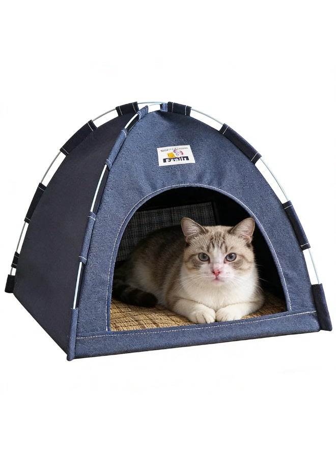 Dog/Cat Tent Bed, Four Seasons Universal Breathable, Washable Dog House for Indoor and Outdoor Use,Removable, Foldable, Portable - Image 4