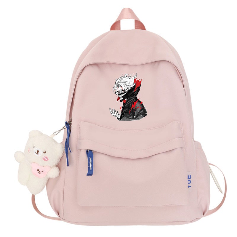 Dang Da Dang Bag Supernatural Ayase Peach Dan Da Dan Peripheral Animation Backpack Bold Party Backpack Tide - Image 1