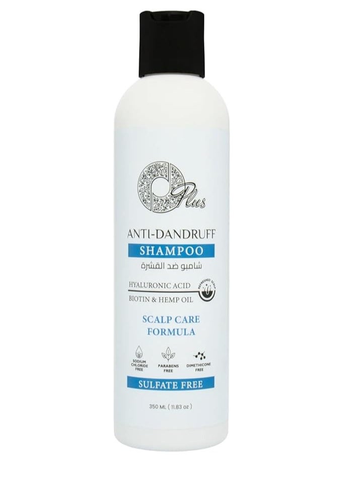 Oplus - OPlus Anti-Dandruff Shampoo 350ml – Flake-Free Formula for Healthy Scalp & Soft Hair - Image 1
