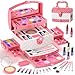 PERRYHOME Kids Makeup Set for Girl 56 Pcs Washable Real Cosmetic NonToxic Frozen Toys Toddler Makeup Kit 2026 New CPF Sustainable Materials Birthday Gift for 3 4 5 6 7 8 9 10 11 12 Year Old Girls - Image 2