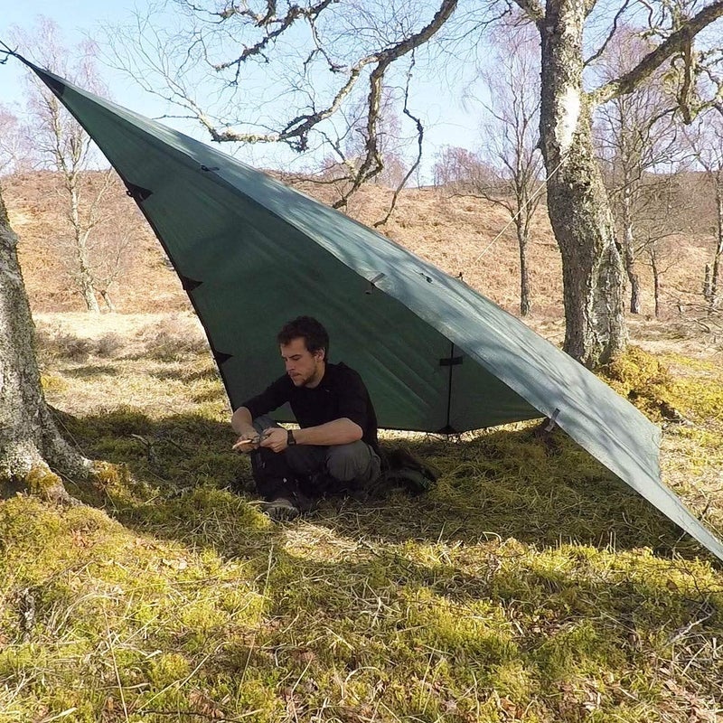 DD Hammocks - DD Tarp 3x3 - Olive Green: 10ft x 10ft - Image 4