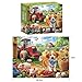 WSCXSC 500 Piece Puzzles for AdultsFarm Dog Jigsaw Puzzles 500 Pieces Animals Pig Puzzle for Adults Seniors Premium Cardboard Puzzles Challenging Game Home Decor Birthday Party Gift - Image 4