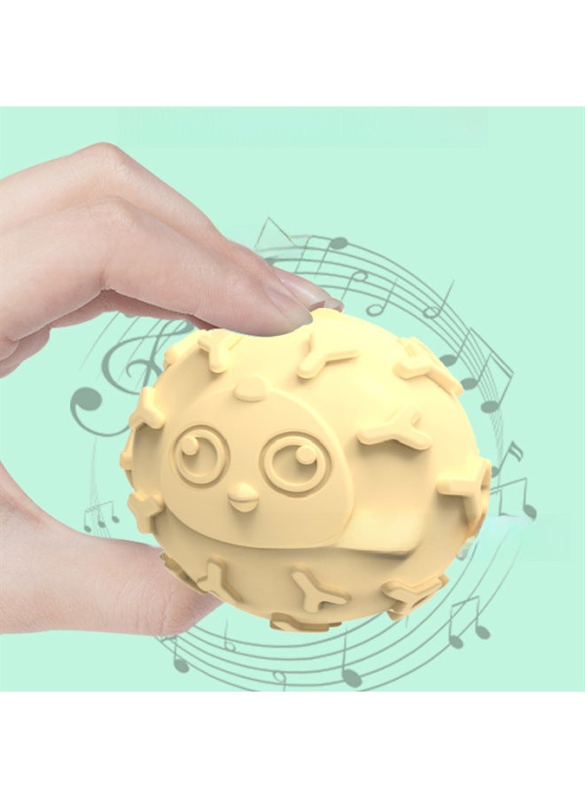 Baby's Hand Ball Grip Training Toy Educational Soft Glue Tactile Perception Massage Ball Baby Manhattan Teether-Color:0257 - Image 5