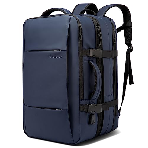 BANGE 45L Travel Backpack, Expandable Backpacks,Traveling Business Backpack For 17.3” Laptop,Airport Suitcase Backpack For Men - Image 1