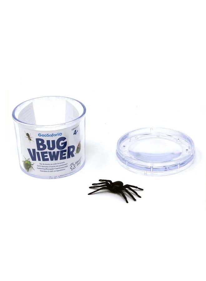 Learning Resources Geosafari Jr. Bug Viewer Jar (2-Piece Set, Magnifying Lid, Ages 3+) - Image 1