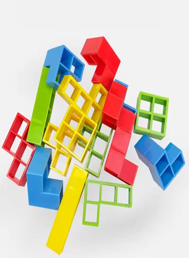 MAPA PLAY Tetra Tower Balance Game| Balance Building Blocks Toy for Kids (16 Pcs) | Educational STEM Stacking Game for Boys & Girls | Color Recognition, Logic & Hand-Eye Coordination Toy (3+ Years) - Image 5