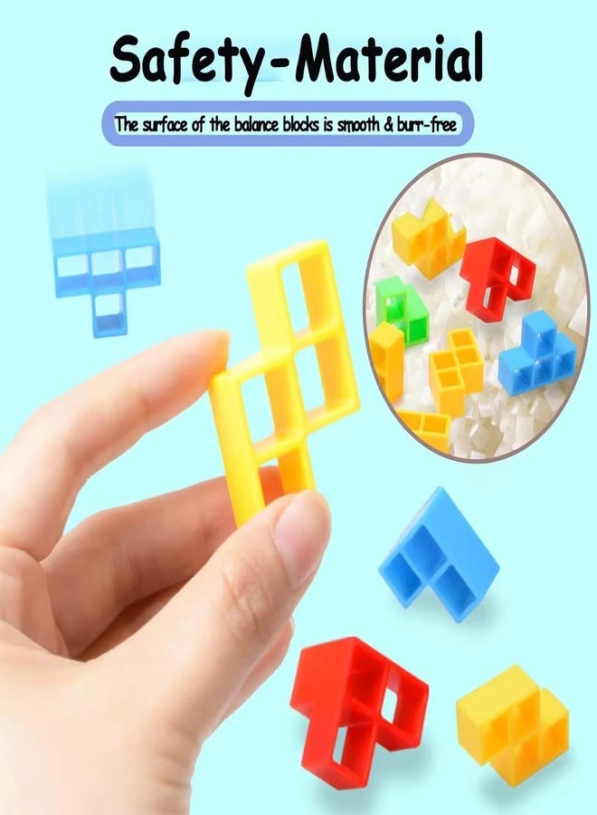 MAPA PLAY Tetra Tower Balance Game| Balance Building Blocks Toy for Kids (16 Pcs) | Educational STEM Stacking Game for Boys & Girls | Color Recognition, Logic & Hand-Eye Coordination Toy (3+ Years) - Image 3