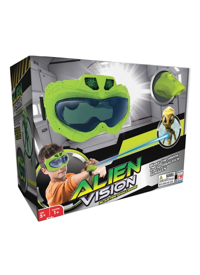 Fotorama لعبة Alien Vision Action الإصدار الجديد - أطلق النار على الكائنات الفضائية الهادرة - نظارات الفضاء - اللعب الداخلي والخارجي والظلام - تنسيق اليد والعين - المهارات الحركية - ألعاب ممتعة وتحدي للأطفال  - Image 1