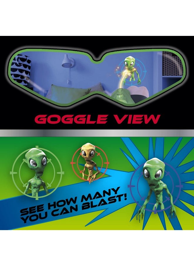 Fotorama لعبة Alien Vision Action الإصدار الجديد - أطلق النار على الكائنات الفضائية الهادرة - نظارات الفضاء - اللعب الداخلي والخارجي والظلام - تنسيق اليد والعين - المهارات الحركية - ألعاب ممتعة وتحدي للأطفال  - Image 5