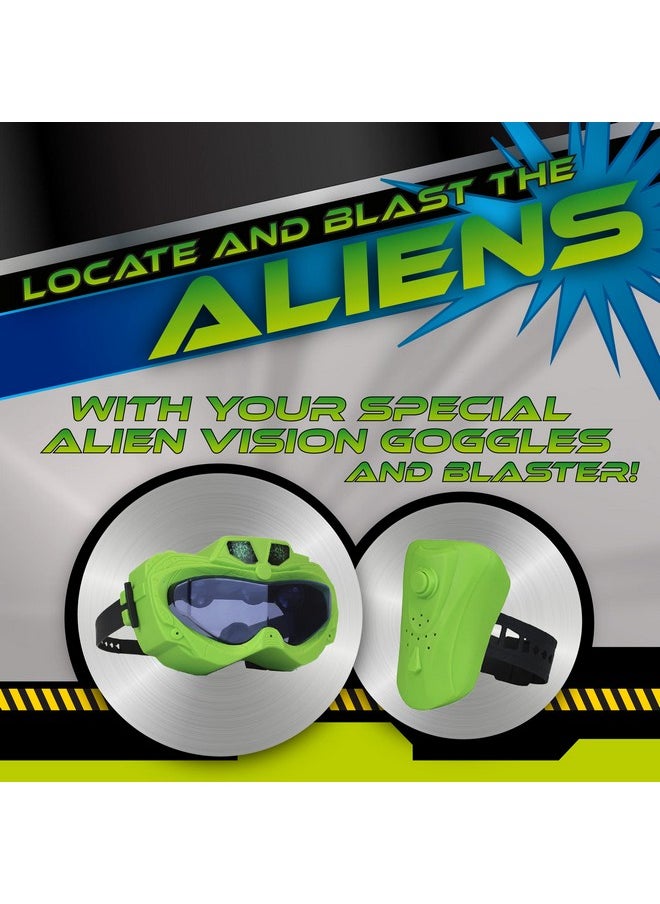 Fotorama لعبة Alien Vision Action الإصدار الجديد - أطلق النار على الكائنات الفضائية الهادرة - نظارات الفضاء - اللعب الداخلي والخارجي والظلام - تنسيق اليد والعين - المهارات الحركية - ألعاب ممتعة وتحدي للأطفال  - Image 3
