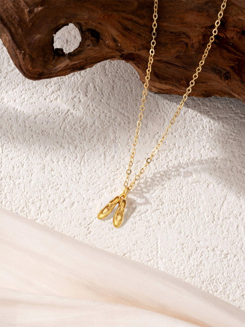Baydurcan Dance Necklace for Women Ballerina Stuff Charm Ballet Necklace Accessories for Women (Dance Gifts) - Image 4