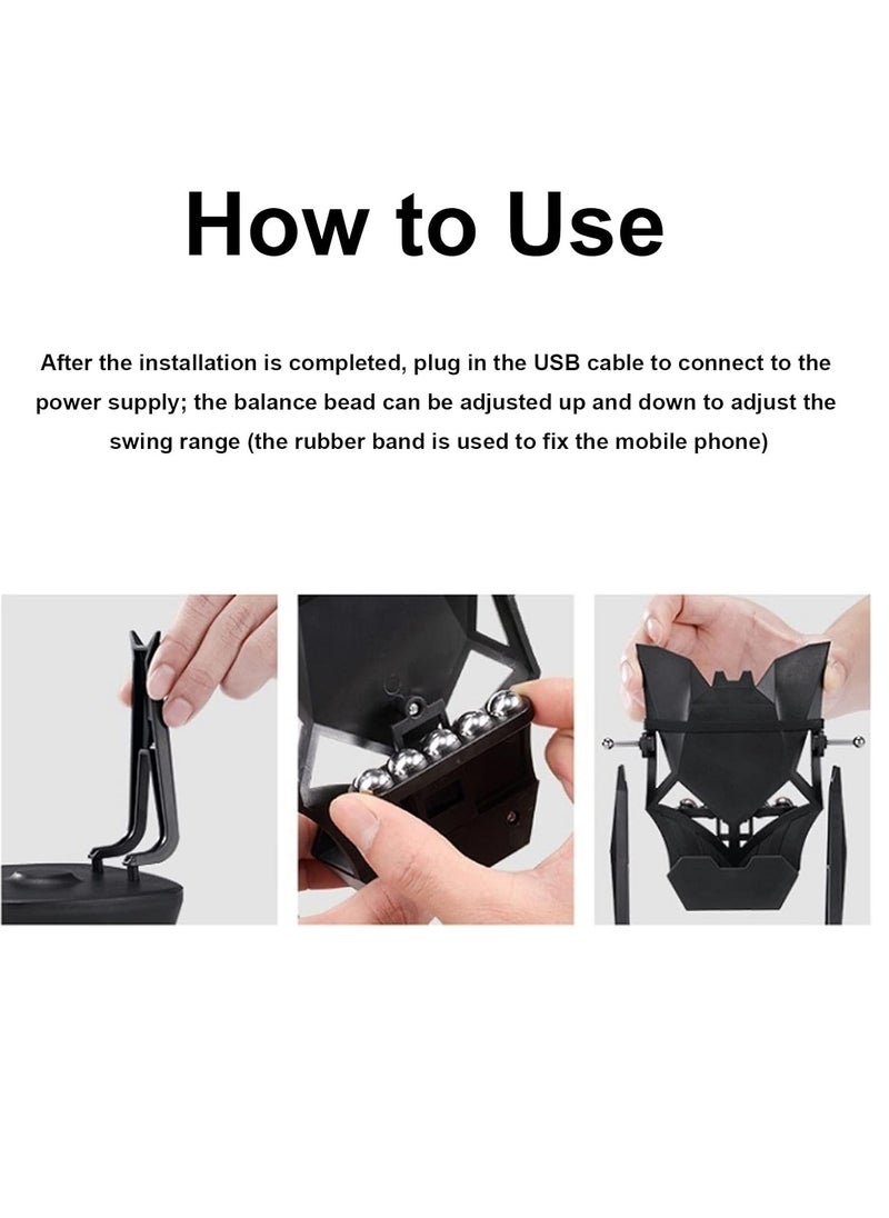 Generic - Automatic Phone Swing Device - Mobile Pedometer Step Enhancer for Quick Step Accumulation, Perfect for Home Workouts and Sedentary Users. - Image 1