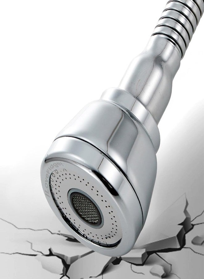 KESESU Kitchen Faucet Aerator - 360° Rotatable, 3 Flow Modes, Anti-Splash, Water Saving Sink Faucet (Big+Medium-Both, 2) - Image 5