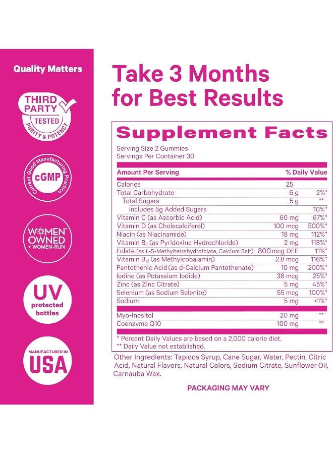 Pink Stork جواهر الخصوبة الفاخرة للنساء - 60 حبة - Image 4