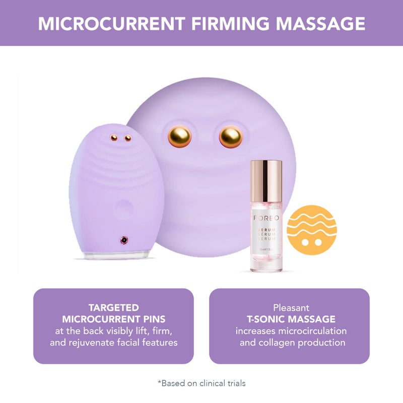 FOREO Luna 3 Plus Silicone, Facial Cleansing Brush, Face Sculpting Tool, Anti Aging Face Massager, Instant Face Lift, Enhances Absorption of Facial Skin Care Products, Normal Skin - Image 3