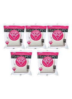 V60 Paper Coffee Filters Size 02 500 Count White