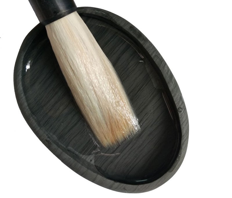 Easyou Hu Chinese Brush for Calligraphy(Running Script) and Sumi Drawing(Flower, Peony) Jianhao(Goat Hair Mixed with Little Wolf) 3pcs/pack(Size:Larger+Medium+Small) jjtb - Image 4