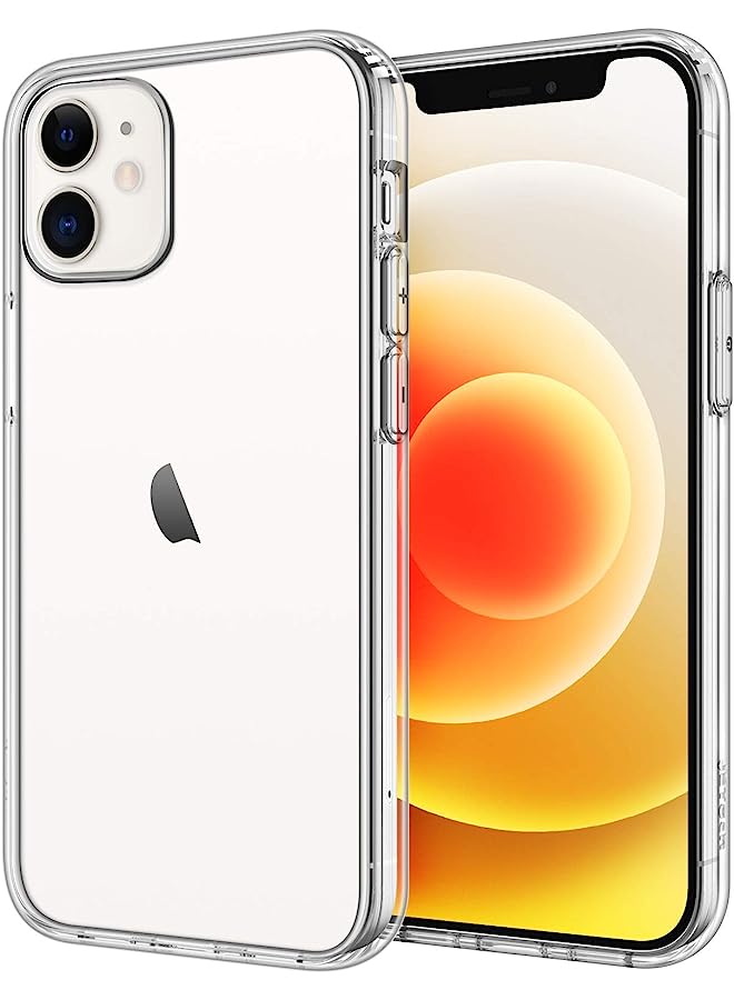 Jetech Case For Iphone 12 Mini 5.4-Inch, Non-Yellowing Shockproof Phone Bumper Cover, Anti-Scratch Clear Back (Clear) - Image 1