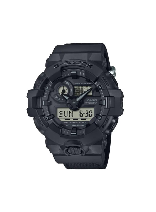جي شوك ساعة يد رجالية تناظرية رقمية -- - . مم - Image 1