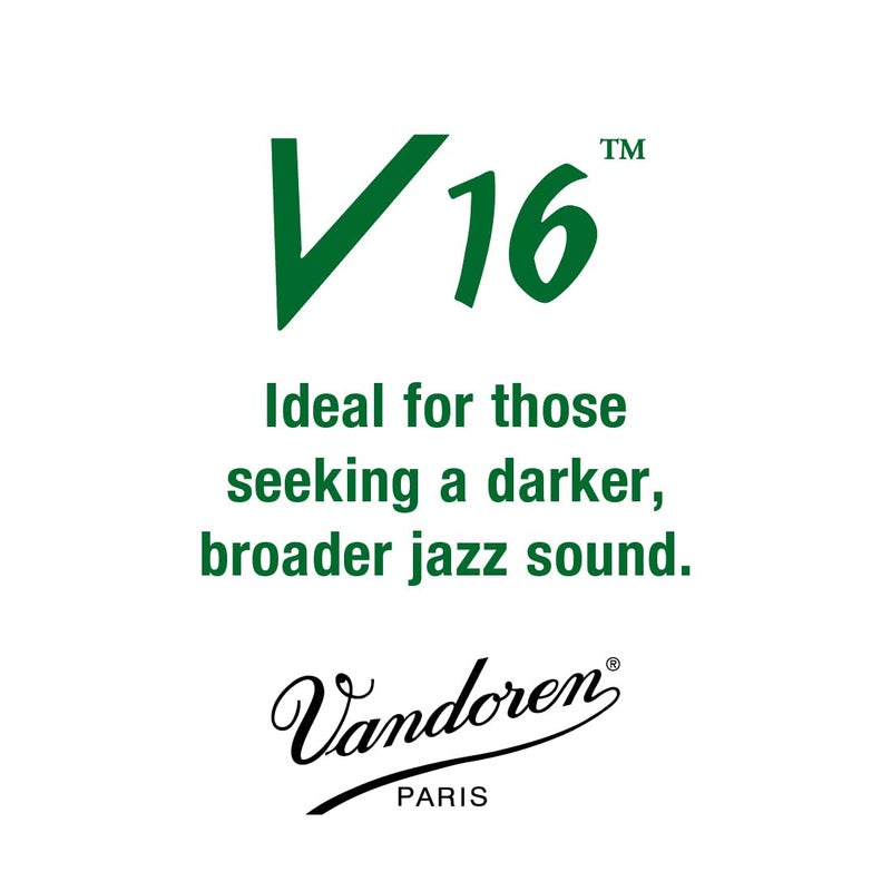 Vandoren SR7025 Alto Sax V16 Reeds Strength 2.5; Box of 10 - Image 2