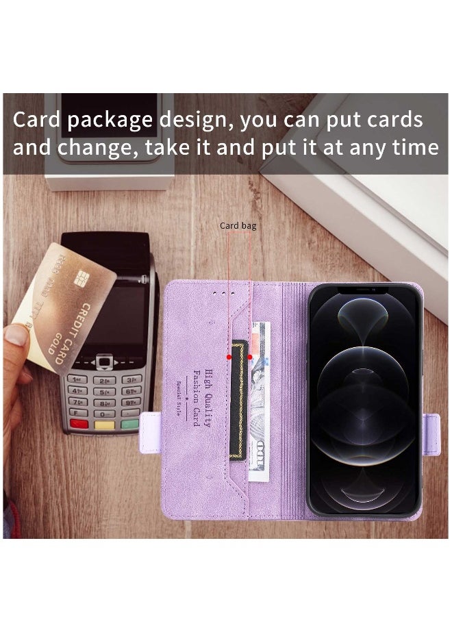 Generic - Phone Filp Case, Compatible with  iPhone 15/15Plus/15Pro/15Pro Max Case, PU Leather Flip Folio Case with Card Holders, Shockproof TPU Inner Shell Phone Cover, Magnetic Closure Protection Case Nonmetal - Image 1