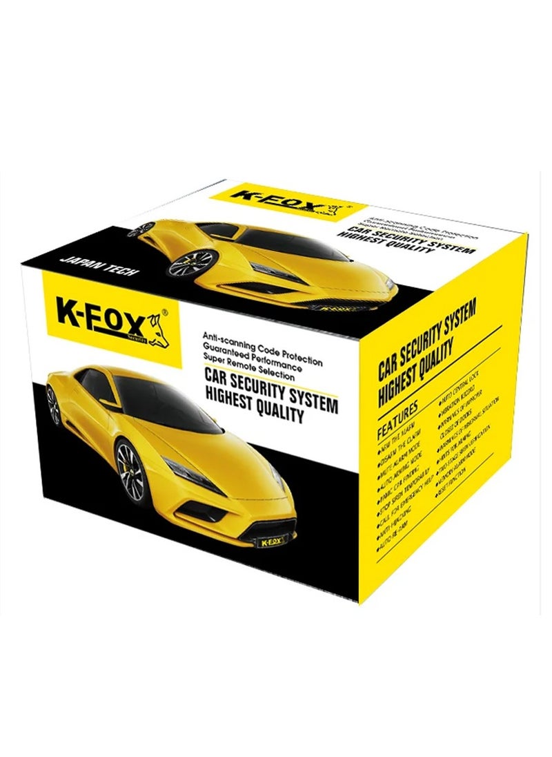 ماركة غير محددة - جهاز انذار فوكس  2 ريموت  سرينة kd-15 - Image 1