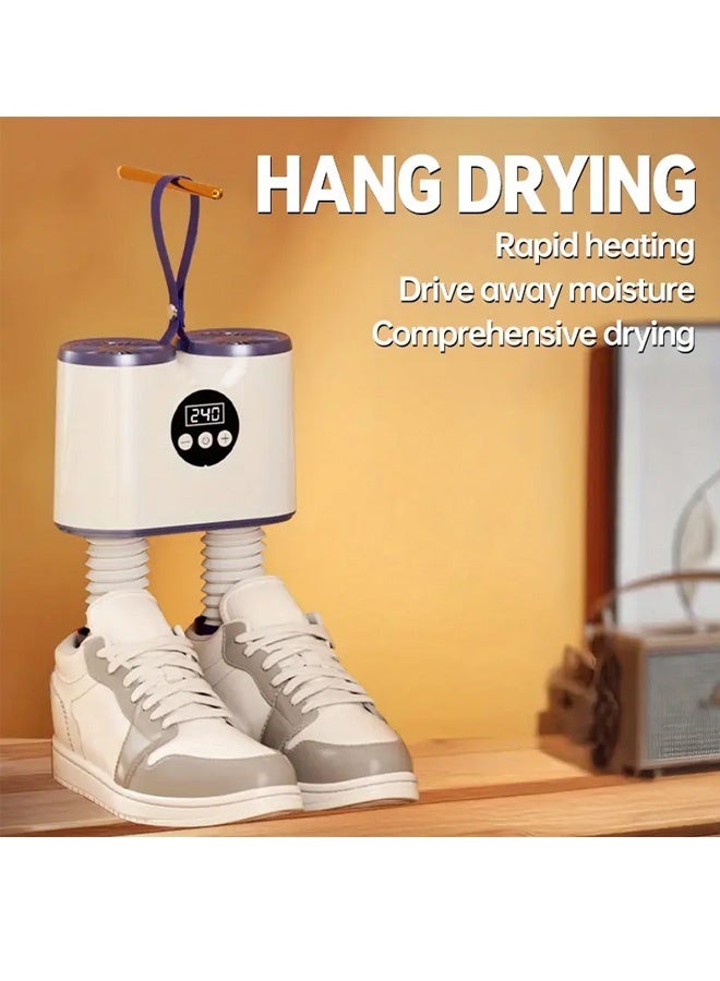 Portable dryer Shoe Dryer  Timer, Portable Glove Dryer & Boot Warmer, Automatic Shut-Off Timer, Telescopic design,Smart Panel,  - Image 3