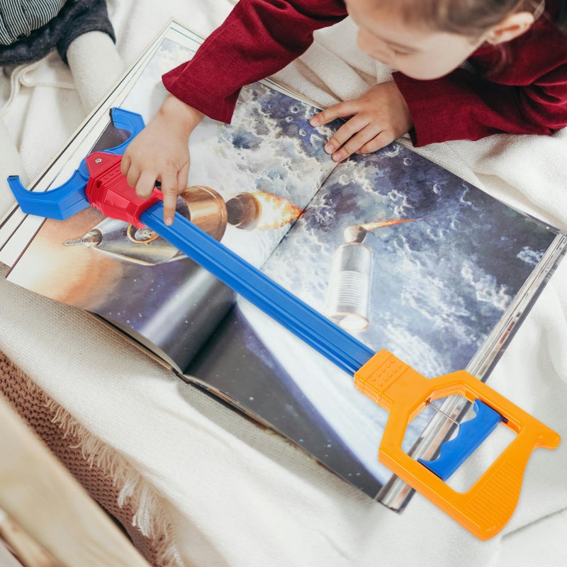 2pcs Retro Robot Arm Robot Up Pinch Tool Kids Toy Robot Grabber Robot Hand Hand-Eye Coordination Play Toy Kids Grabber Plaything - Image 2