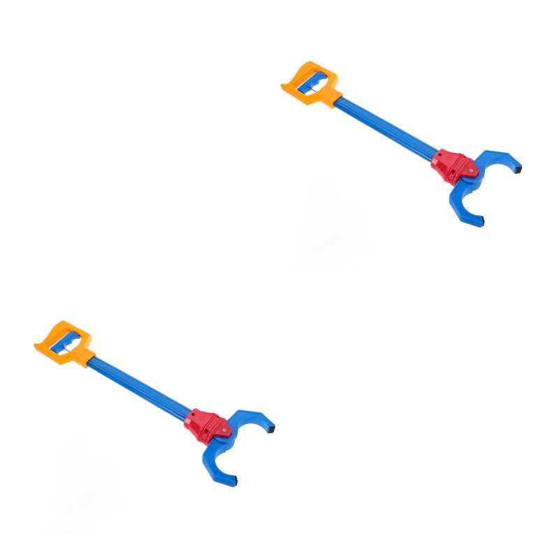 2pcs Retro Robot Arm Robot Up Pinch Tool Kids Toy Robot Grabber Robot Hand Hand-Eye Coordination Play Toy Kids Grabber Plaything - Image 1