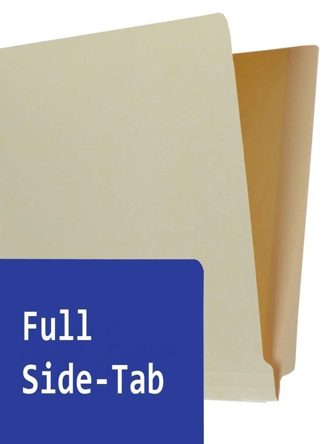 The File King Manilla End Tab File Folders with Prongs - Letter Size | Box of 50 | Medical File Folders | Fastener File Folders | Full Side End Tab | Manila Folders with Fasteners | Medical Chart File - Image 5